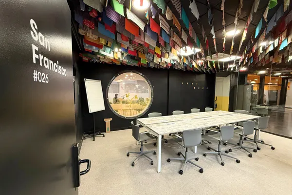 Salas de reuniones 2 Sala reuniones Coworking Atocha - San Francisco