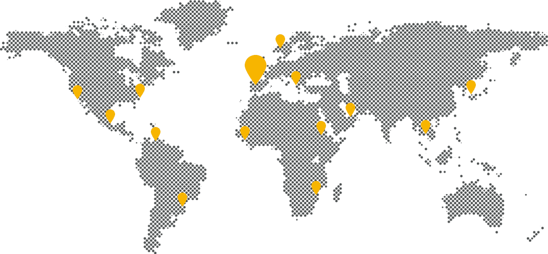 Una red global… con acento local.