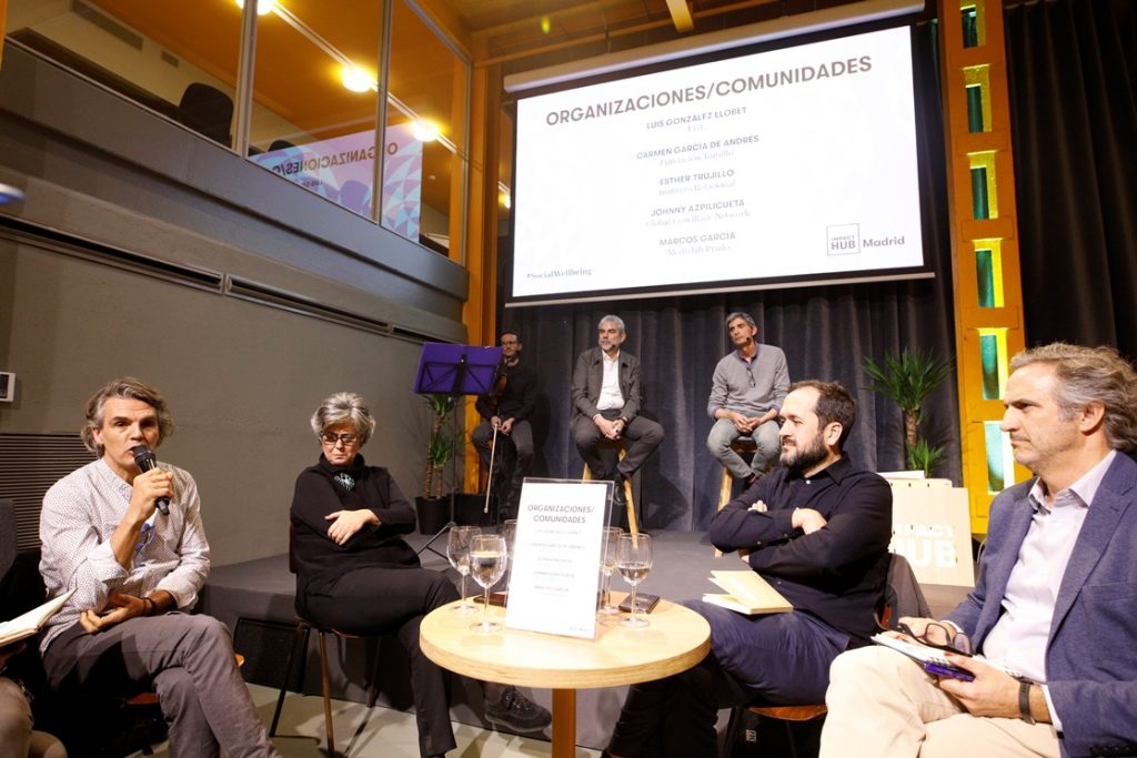 Presentación del ebook Social Wellbeing en Impact Hub Madrid