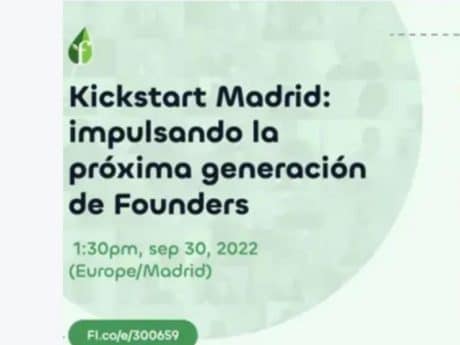 Kickstart Madrid evento septiembre 2022