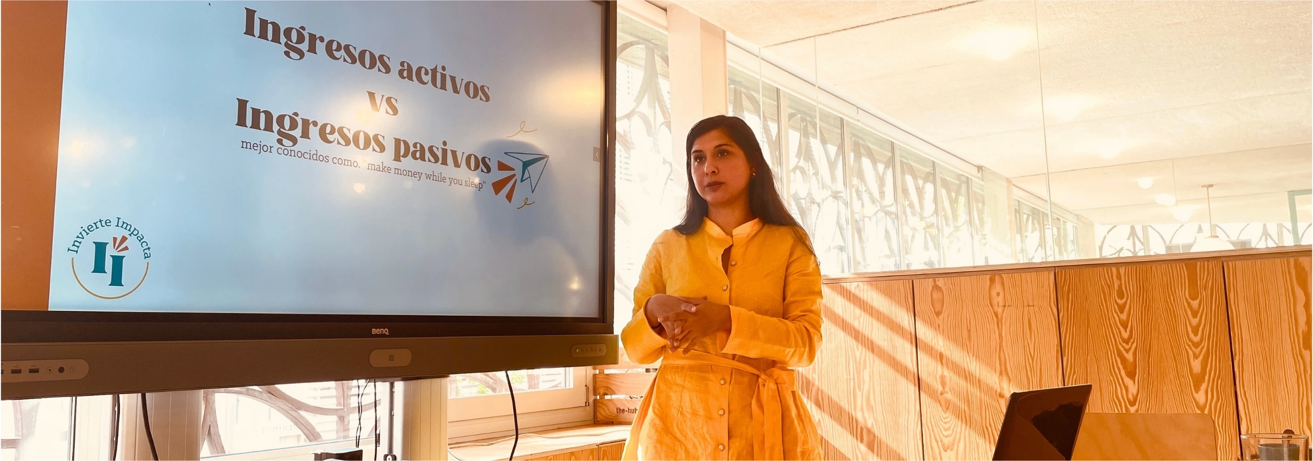 Taller de Finanzas impartido por Laura Diaz