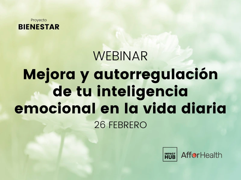 Webinar Bienestar: Inteligencia emocional en la vida diaria