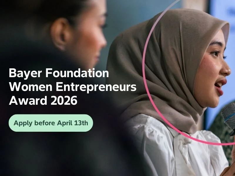 Convocatoria: Bayer Foundation Women Entrepreneurs Award 2026