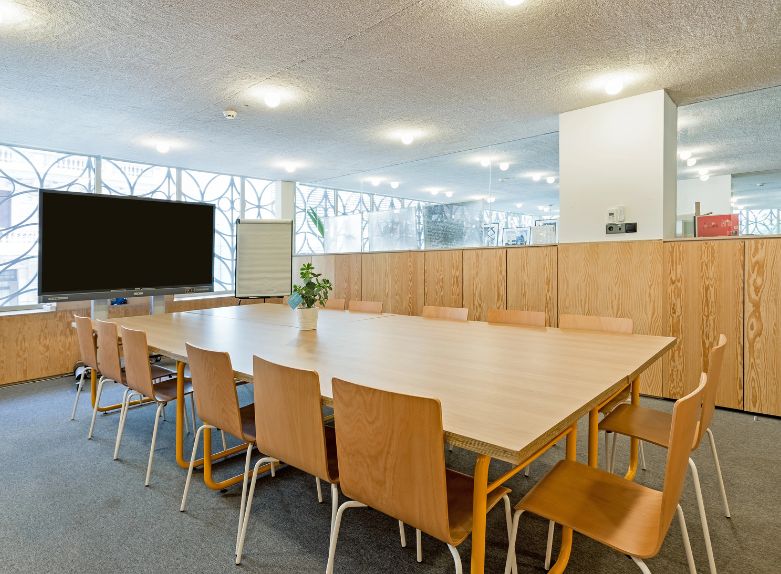 Rooms for in-person, hybrid and online meetings and events