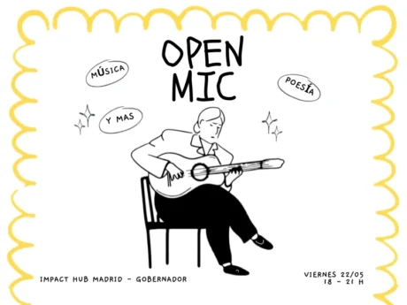 Open Mic artístico: música, poesía ¡y lo que surja!