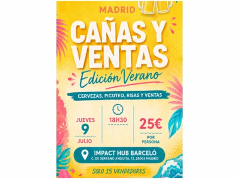 Encuentro: Cañas y Ventas. Con Erica Fernández, experta comercial