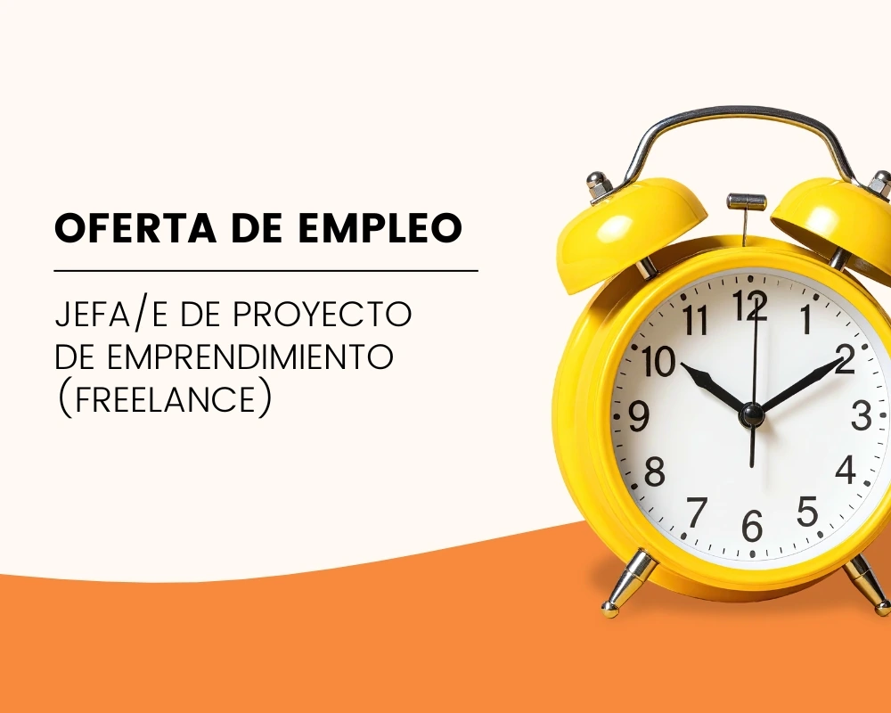 Jefa/e de Proyecto de Emprendimiento (Freelance)