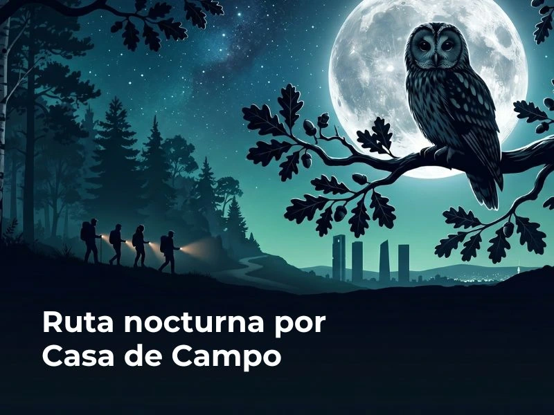 Caminata nocturna: Observamos la fauna nocturna con un biólogo especializado