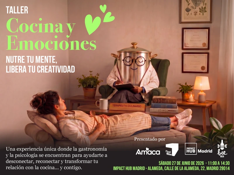 Taller: Cocina y Emociones. Nutre tu mente, libera tu creatividad