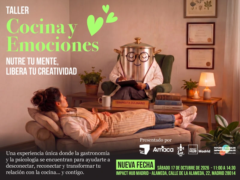 Taller: Cocina y Emociones. Nutre tu mente, libera tu creatividad