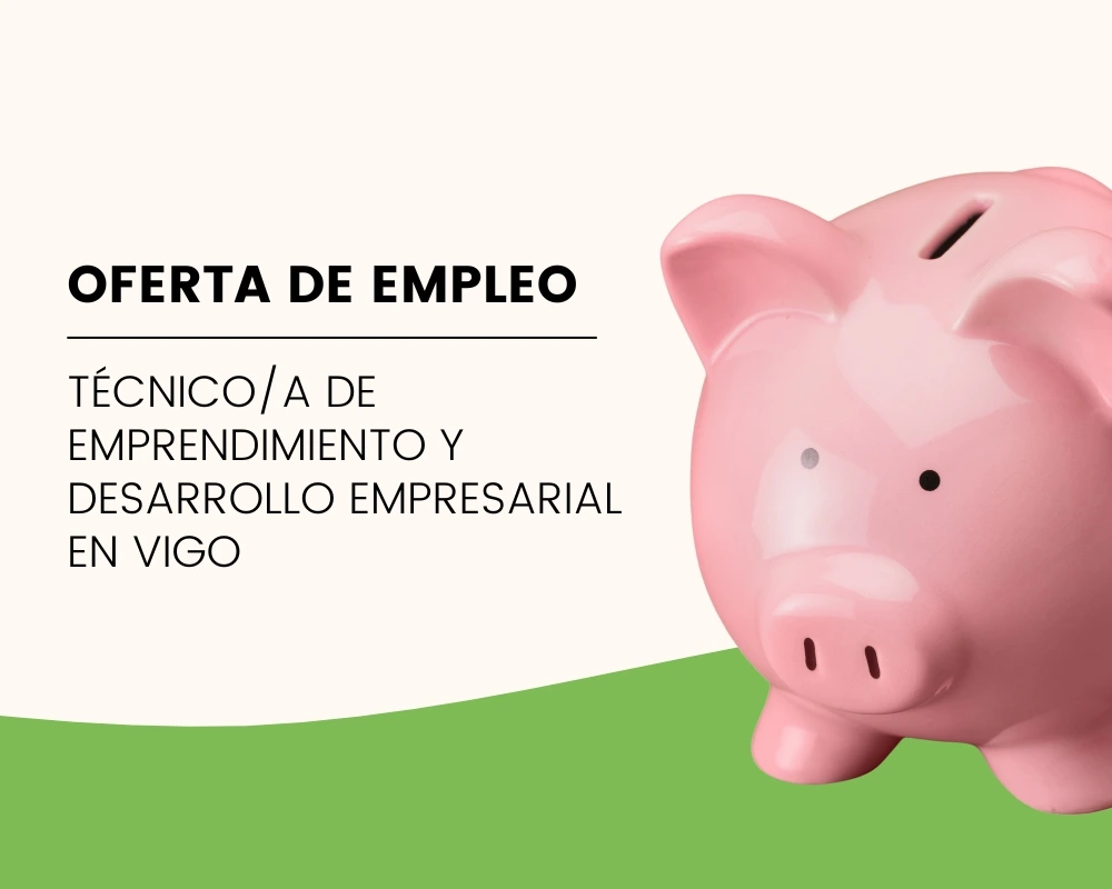 Técnico/a de Emprendimiento y Desarrollo Empresarial en Vigo