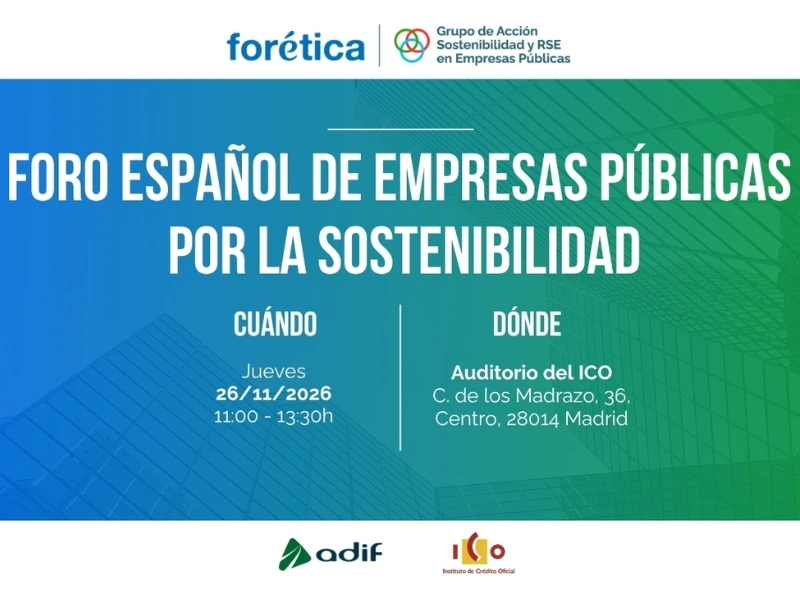 Foro Español de Empresas Públicas por la Sostenibilidad 2026